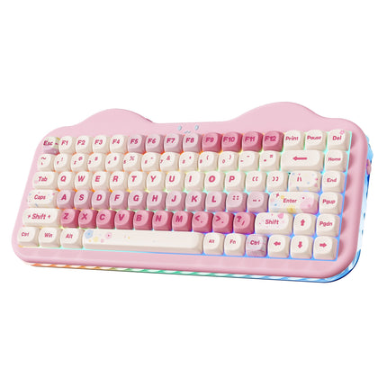 YUNZII C75 Cake Meow Hot-Swap Wireless Mechanical Keyboard