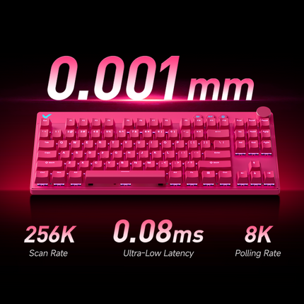 MCHOSE Mix 87 HE Magnetic 8K Wired Gaming Keyboard