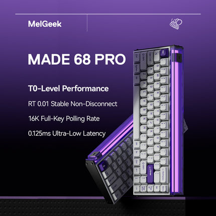 MelGeek MADE68 Pro Magnetic Custom Gaming HE Keyboard
