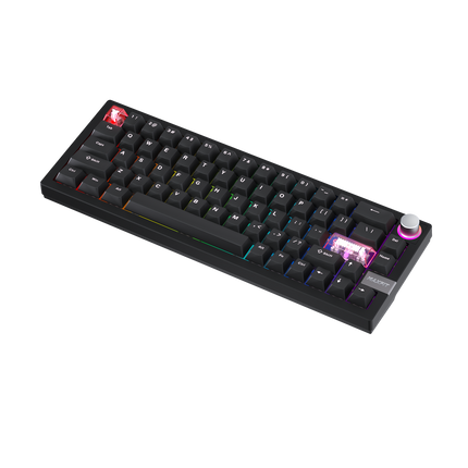 Fantech MAXFIT6 65% Hot-Swap QMK/VIA Wireless Mechanical Keyboard with Knob