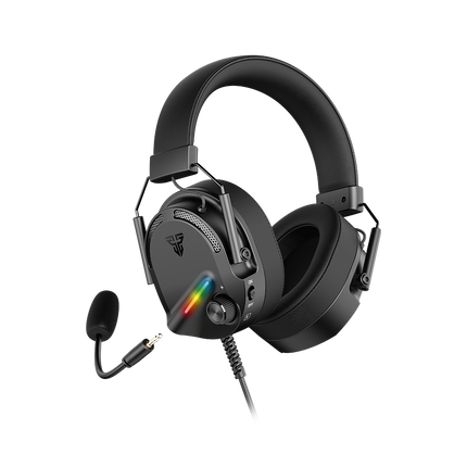 Fantech HG26 PC Headset USB Connector with Microphone 7.1 Surround Sound RGB Light Gaming Headphone