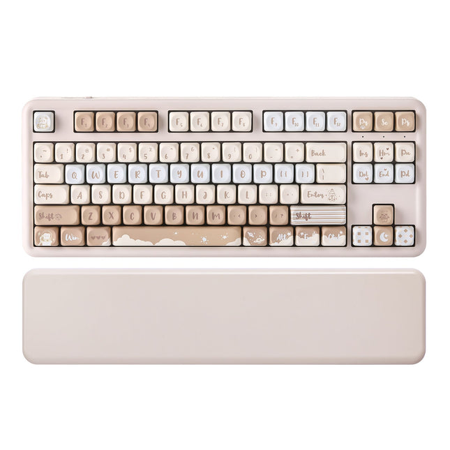 YUNZII B87 QMK/VIA Hot-Swap Mechanical Keyboard with Wrist Rest
