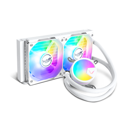 Valkyrie A240 CPU Water Cooler 240mm AIO Liquid Cooling 2x ARGB Fans