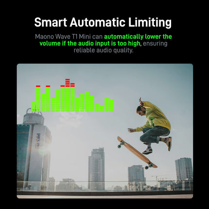 MAONO WAVE T1 MINI Wireless Microphone (2 MICS)
