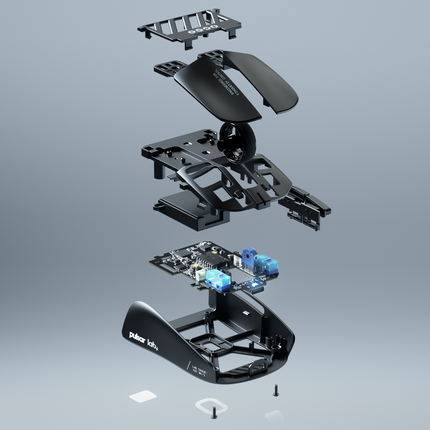 Pulsar Lab X2F 8K Wireless Gaming Mouse (Black)