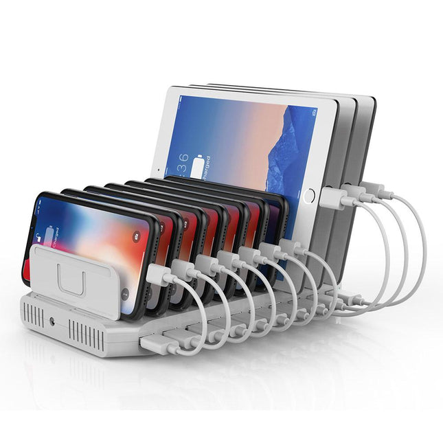 Unitek 10-Port Multi USB Charging Station 60W with AU plug