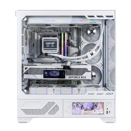 Valkyrie VK03 ATX Mid Tower Gaming PC Case LCD Display Without Fan