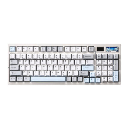 YUNZII IF99 QMK/VIA Full Size Wireless Mechanical Keyboard with LCD Screen