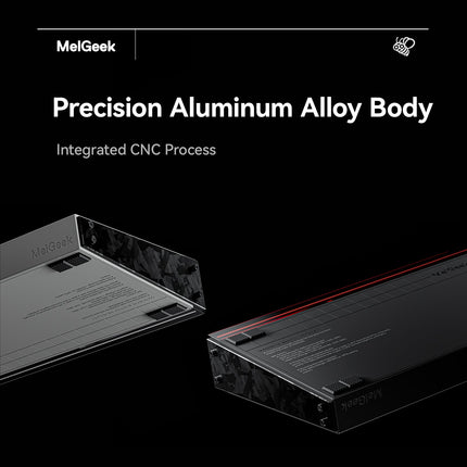 MelGeek MADE68 Ultra+ Wired Aluminum Custom Gaming HE Keyboard