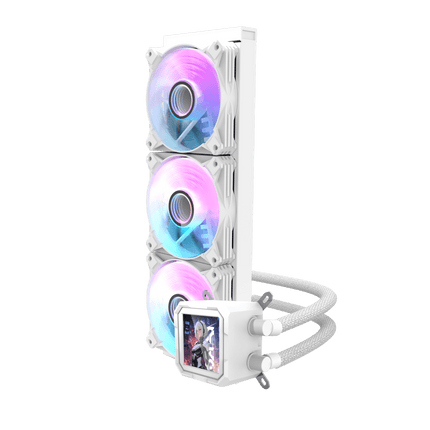 DarkFlash DV360S ARGB LCD Display Liquid CPU Cooler 360mm