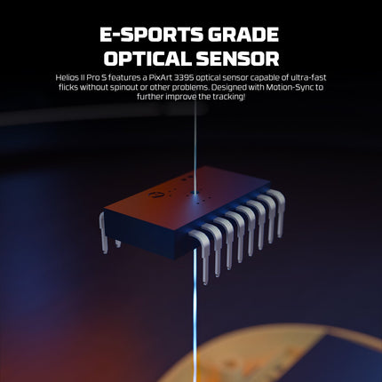 Fantech HELIOS II PRO S XD3V3 8K Wireless Gaming Mouse included 8K Dongle