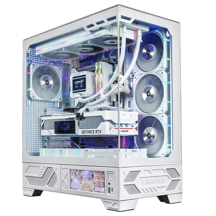Valkyrie VK03 ATX Mid Tower Gaming PC Case LCD Display Without Fan