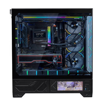 Valkyrie VK03 ATX Mid Tower Gaming PC Case LCD Display Without Fan