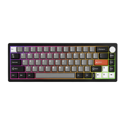 YUNZII AL68 QMK/VIA Tri-Mode Hot-Swap Wireless Mechanical Keyboard