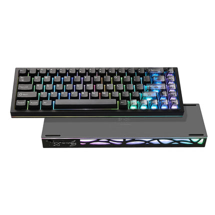 YUNZII AL65 QMK/VIA Hollow Gasket Wireless Mechanical Keyboard