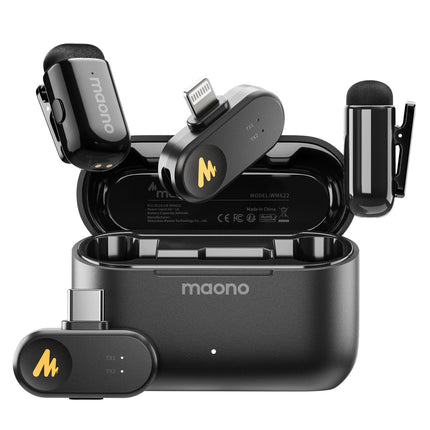 MAONO WAVE T1 MINI Wireless Microphone (2 MICS)