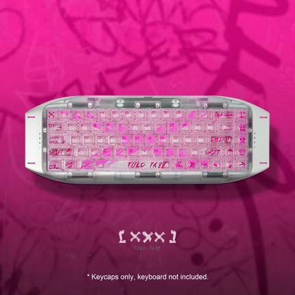 Keytok XXX Cherry Profile PC Keycaps 73pcs/ Set