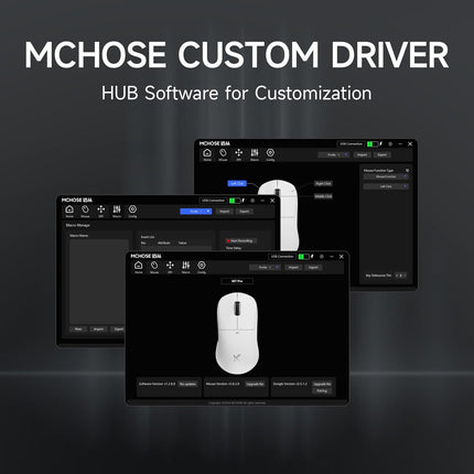 MCHOSE M7 Ultra 8K Wireless Gaming Mouse