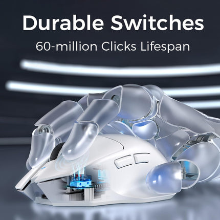 MCHOSE G7 Lightweight Ergonomic Wireless Mouse