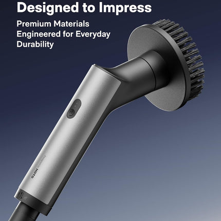 HOTO Swift Easycare Cordless Waterproof Electric Spin Scrubber