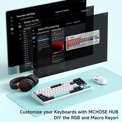 MCHOSE G87 Wireless Gasket Mount Custom Mechanical Keyboard