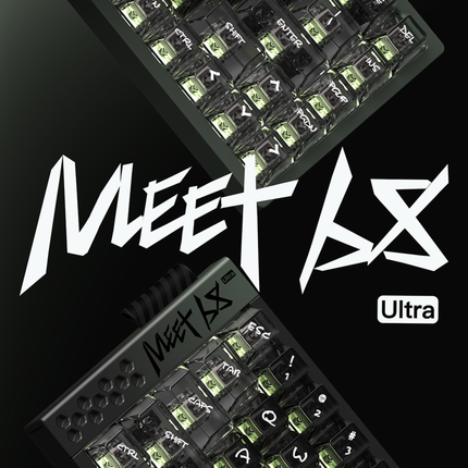 Mikit Meet68 Ultra Hall Effect 8K RGB Wired Gaming Keyboard