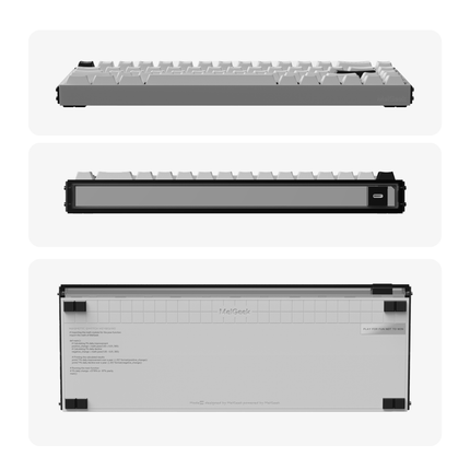 MelGeek MADE68 Ultra+ Wired Aluminum Custom Gaming HE Keyboard