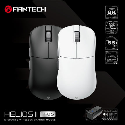 Fantech HELIOS II PRO S XD3V3 8K Wireless Gaming Mouse included 8K Dongle