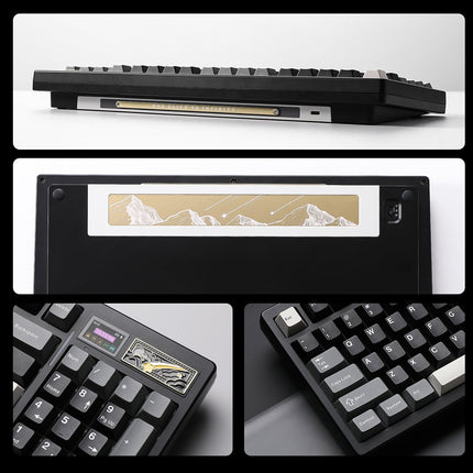 YUNZII IF99 QMK/VIA Full Size Wireless Mechanical Keyboard with LCD Screen