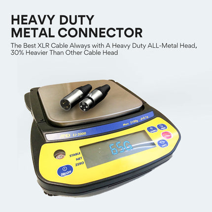 MAONO XLR Microphone Cable Premium XLR Patch Cable (180cm/ 6FT)