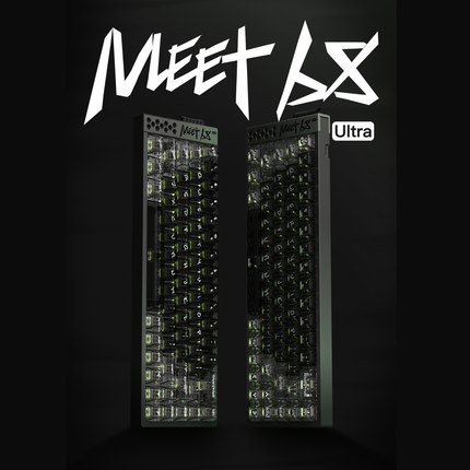 Mikit Meet68 Ultra Hall Effect 8K RGB Wired Gaming Keyboard