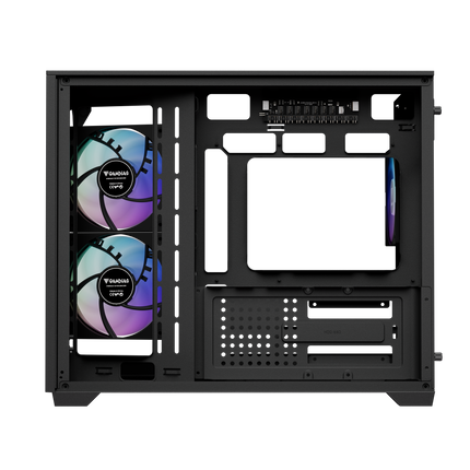 Gamdias ATLAS M3M M-ATX PC CASE Tempered Glass Computer Case with 3 ARGB Fans