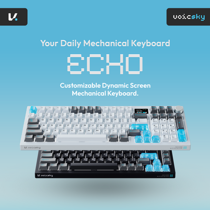 VOICSKY ECHO 75 Wireless Mechanical Keyboard With Dynamic Screen
