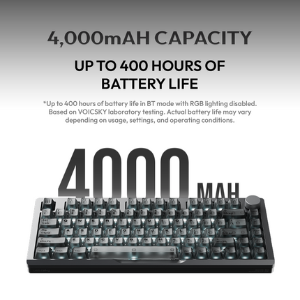 VOICSKY APEX 75 Wireless Anodized Aluminium Chassis Mechanical Keyboard