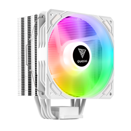 Gamdias BOREAS E1-410 CPU Air Cooler Rainbow LED PWM Fan 4 Copper Heat