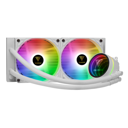 Gamdias CHIONE M3-240W ARGB 240mm Liquid CPU Cooler White