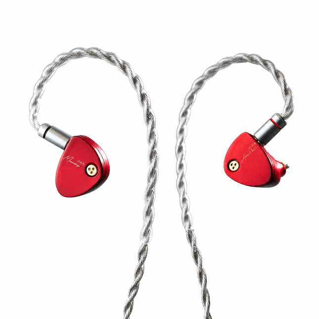 MOONDROP ARIA2 RUBY Dynamic Driver Wired IEM In-Ear Monitor Ceramic-coated Headphones