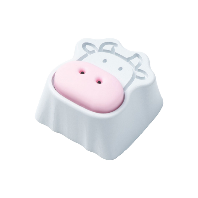 Keychron Cute Cows Aluminum Alloy Artisan Keycap