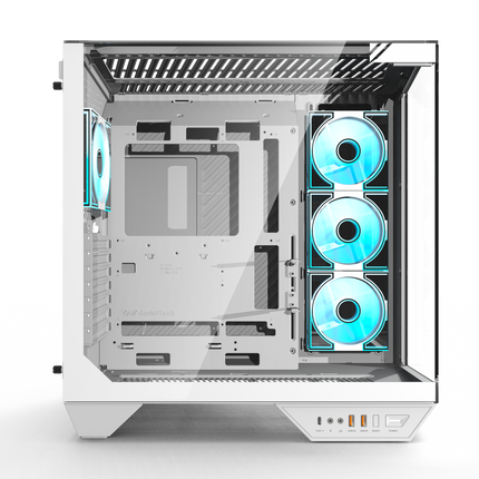 DarkFlash PC Case ATX Mid-Tower Gaming Computer Case with 4x ARGB Fans