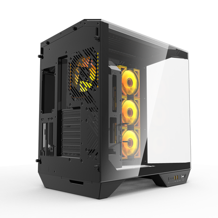 DarkFlash PC Case ATX Mid-Tower Gaming Computer Case with 4x ARGB Fans
