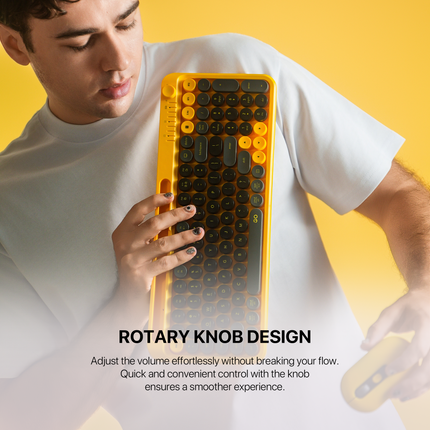 Fantech GO MOCHI101 95% Wireless Keyboard and Mouse Combo Computer Keyboard Set