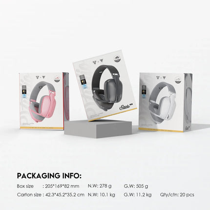 Fantech WHG03 PRO Wireless, Bluetooth, 3.5mm and wired USB-C with 7.1 Surround Sound Headset