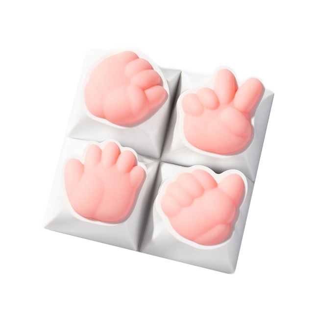 Keychron Finger Guessing Game Artisan Keycap