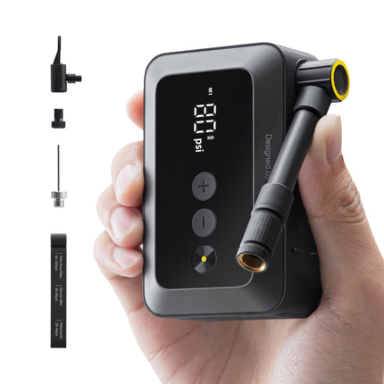 HOTO Air Pump Pocket Portable Lightweight Air Compressor for Bike