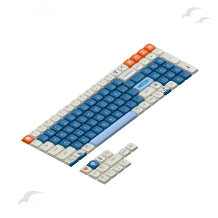Nuphy Shiokaze nSA Dye-sub PBT Keycaps