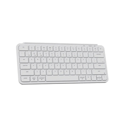 Keychron B1 Pro Ultra Slim Wireless Keyboard 75 Percent Layout for Mac Windows and Android Ivory White