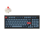 Fully Assembled Knob / Carbon Black / Gateron Jupiter Red