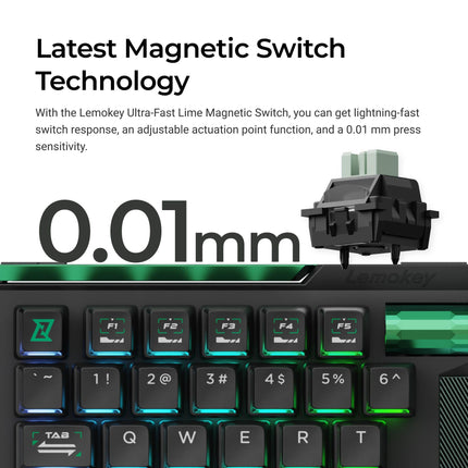 Lemokey L0 HE 8K Magnetic Switch