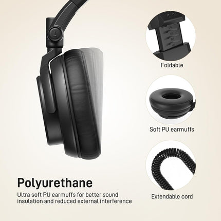 MAONO MH700 Monitoring Headphones