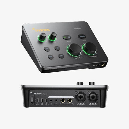 Maono P2 USB Hybrid Aluminium panel Audio Interface for Music Production, Streaming, Podcast